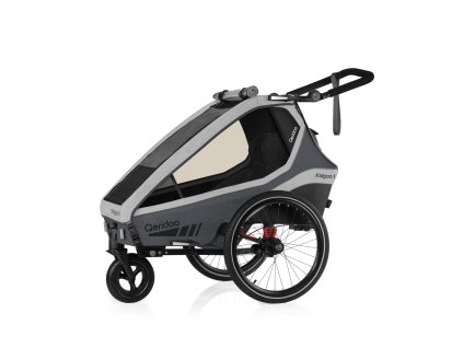 Vozík QERIDOO KidGoo1 Steel Grey