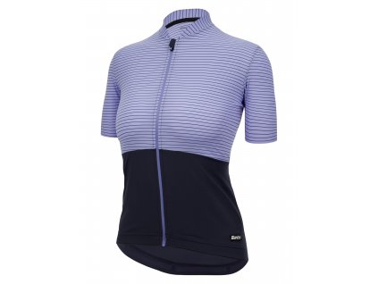 Dámský dres SANTINI Colore Riga Purple (Varianta L)
