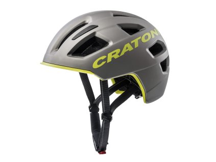 Helma CRATONI C-Pure Anthracite/Lime Matt (Varianta S/M (54-58cm))
