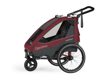 Vozík QERIDOO Sportrex 2 Cayenne Red