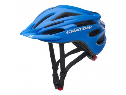 Dětská helma CRATONI Pacer JR. Blue/White Matt