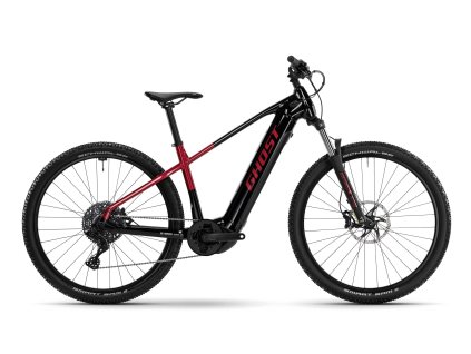 GHOST E-Teru Universal Black/Metallic Rust Red (Varianta L)