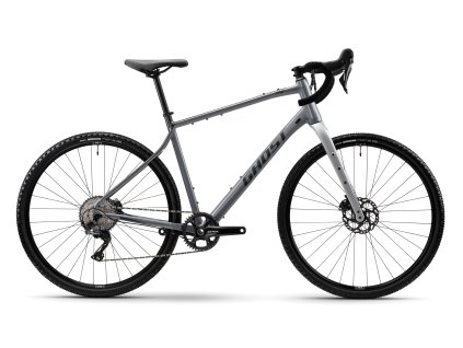 GHOST Asket AL Advanced Light Grey/Metallic Anthracite (Varianta L)