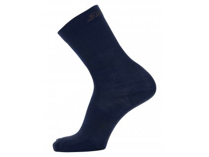 Ponožky SANTINI Wool Nautica Blue