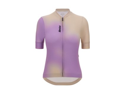 Dámský dres SANTINI Spot Cappuccino (Varianta S)