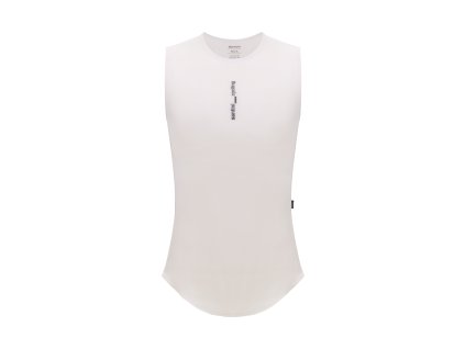 Funkční triko bez rukávů SANTINI Delta White (Varianta XS)