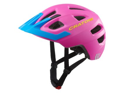 Dětská helma CRATONI Maxster Pro Pink/Blue Matt (Varianta S/M (51-56cm))