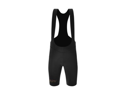 Kraťasy se šlemi SANTINI Sensation Black (Varianta XL)