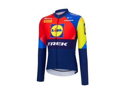 Dres s dlouhým rukávem SANTINI Lidl Trek (Varianta XS)
