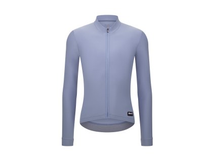 Unisex dres s dlouhým rukávem SANTINI RTR Light Blue (Varianta XXS)