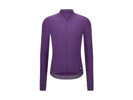 Unisex dres s dlouhým rukávem SANTINI RTR Light violet (Varianta XXS)