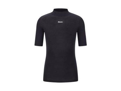 Unisex funkční tričko SANTINI Lana Black (Varianta XS/S)