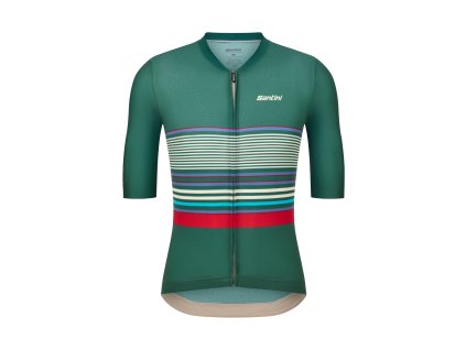 Unisex dres SANTINI Bengal Evo Green (Varianta XXS)