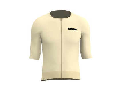 Unisex dres SANTINI Aero Race Panna Cota (Varianta XXS)