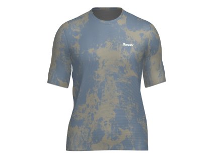 Unisex Volný Dres SANTINI Super Lite Blue (Varianta XXS)