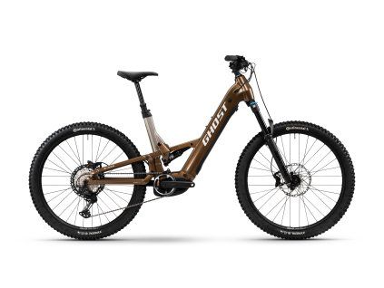 GHOST E-ASX Advanced Low Brown Bear/Stone Glossy (Varianta M)