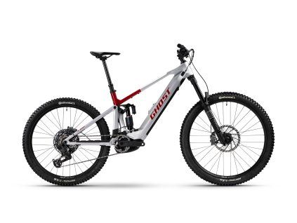 GHOST E-Riot CF Advanced Rebel Red/Misty Grey Glossy (Varianta S)