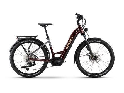 GHOST E-Teru Pro EQ ABS Low Cocoa Bean/Graphite Noir Glossy (Varianta S)