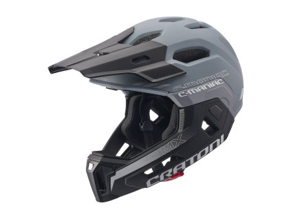 Helma CRATONI C-Maniac 2.0 MX Grey Matt (Varianta S-M (52-56 cm))