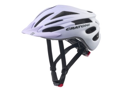 Dětská helma CRATONI Pacer Jr. Lavender-White Matt (Varianta XS-S (50-55 cm))