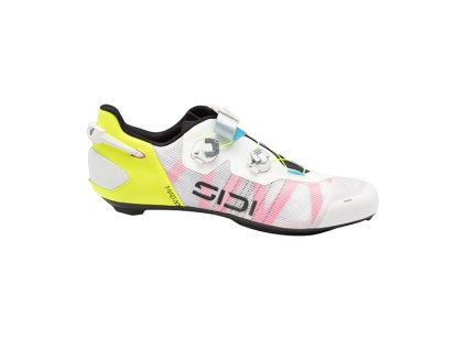 Tretry SIDI Wire 3 White/Yellow Fluo (Varianta 38)