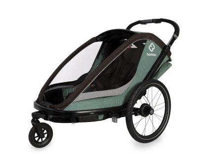 detsky vozik hamax cocoon one green black o