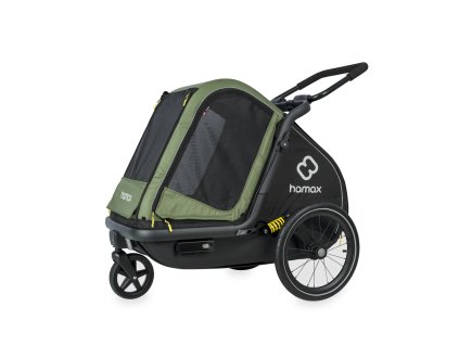 vozik pro psy hamax pluto m green o
