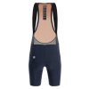 Dámské kraťasy se šlemi SANTINI Sleek Raggio Lady Nautica Blue