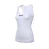 Unisex funkční tričko bez rukávů SANTINI Lieve White (Varianta XS/S)
