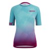 Volný dres SANTINI Tee Rock Lady Aqua
