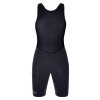 Dámské kraťasy se šlemi SANTINI Unico Nero (Varianta XXL)