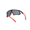 slunecni bryle adidas sport sp0054 matte black bordeaux mirror 2 o