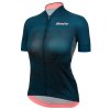 Dámský dres SANTINI Delta Vortex Teal (Varianta L)