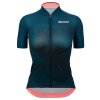 Dámský dres SANTINI Delta Vortex Teal (Varianta L)