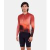 Unisex dres s dlouhým rukávem SANTINI Luce  Red (Varianta M)