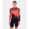 Unisex dres s dlouhým rukávem SANTINI Luce  Red (Varianta M)