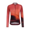 Unisex dres s dlouhým rukávem SANTINI Luce  Red (Varianta M)