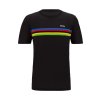 Triko SANTINI UCI World Champion Black (Varianta L)