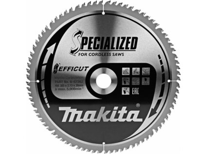 7923 makita b 67262 tct pilovy kotouc efficut 305mmx30mmx80t