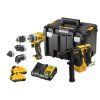 dewalt aku combo set dch072 dcd703 12v xr li ion 2x3 0ah dck2101l2t