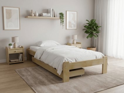 Bett ADA 90 x 200 cm, Kiefer