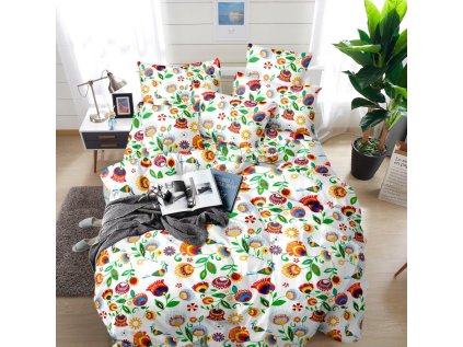 Povlečení z mikrovlákna PERENIS bílé (Bettwäsche-Dimension 70 x 80 cm | 140 x 200 cm)