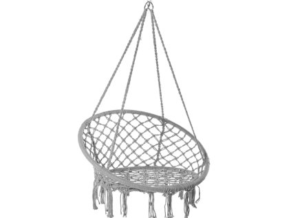 Grauer Hängesessel KOLUMBIA