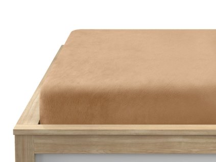 Mikroplüsch-Bettlaken SOFT 180x200 cm, beige