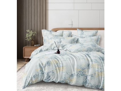 Povlečení z mikrovlákna CRYSTAL modré (Bettwäsche-Dimension 70 x 80 cm | 140 x 200 cm)