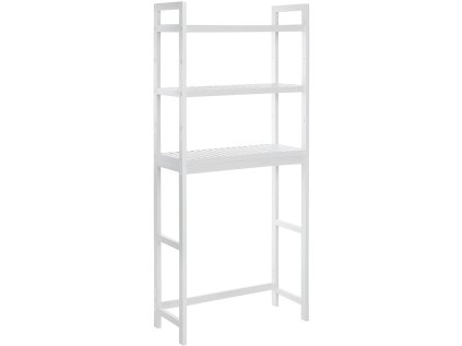 61459 bily koupelnovy regal tallo nad pracku a toaletu