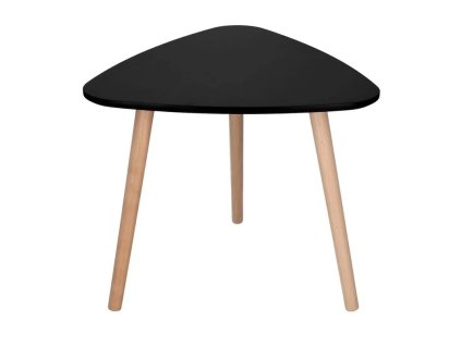 Moderní konferenční stolek BALTO 40x40 cm černý – minimalistický design