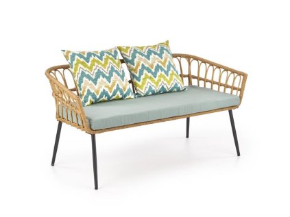 Rattan-Doppelsessel LIERNE 2S