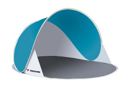 Plážový stan SUNSHADE 100 x 145 cm – lehký a skladný s UV filtrem pro ochranu před sluncem.