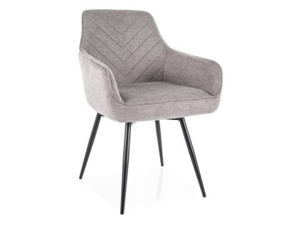 Elegantní jídelní židle SERVIO BREGO šedá – styl a pohodlí do vaší jídelny